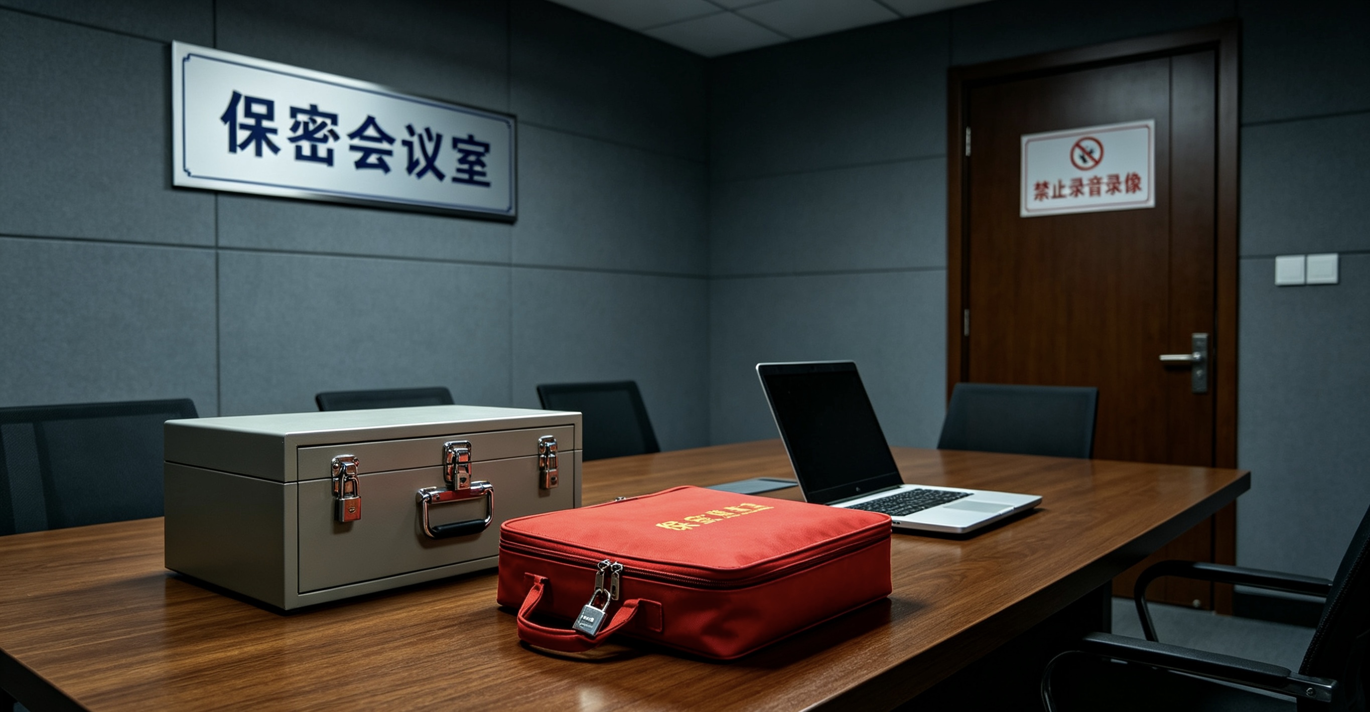 使用保密会议室开完会后，需要做好哪些收尾检查工作？(图1)